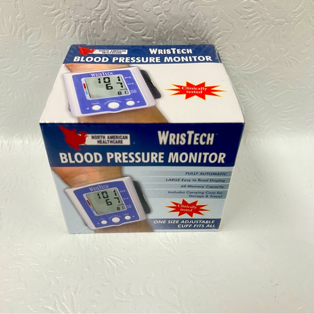 WrisTech Blood Pressure Monitor NEW in Sealed Box
